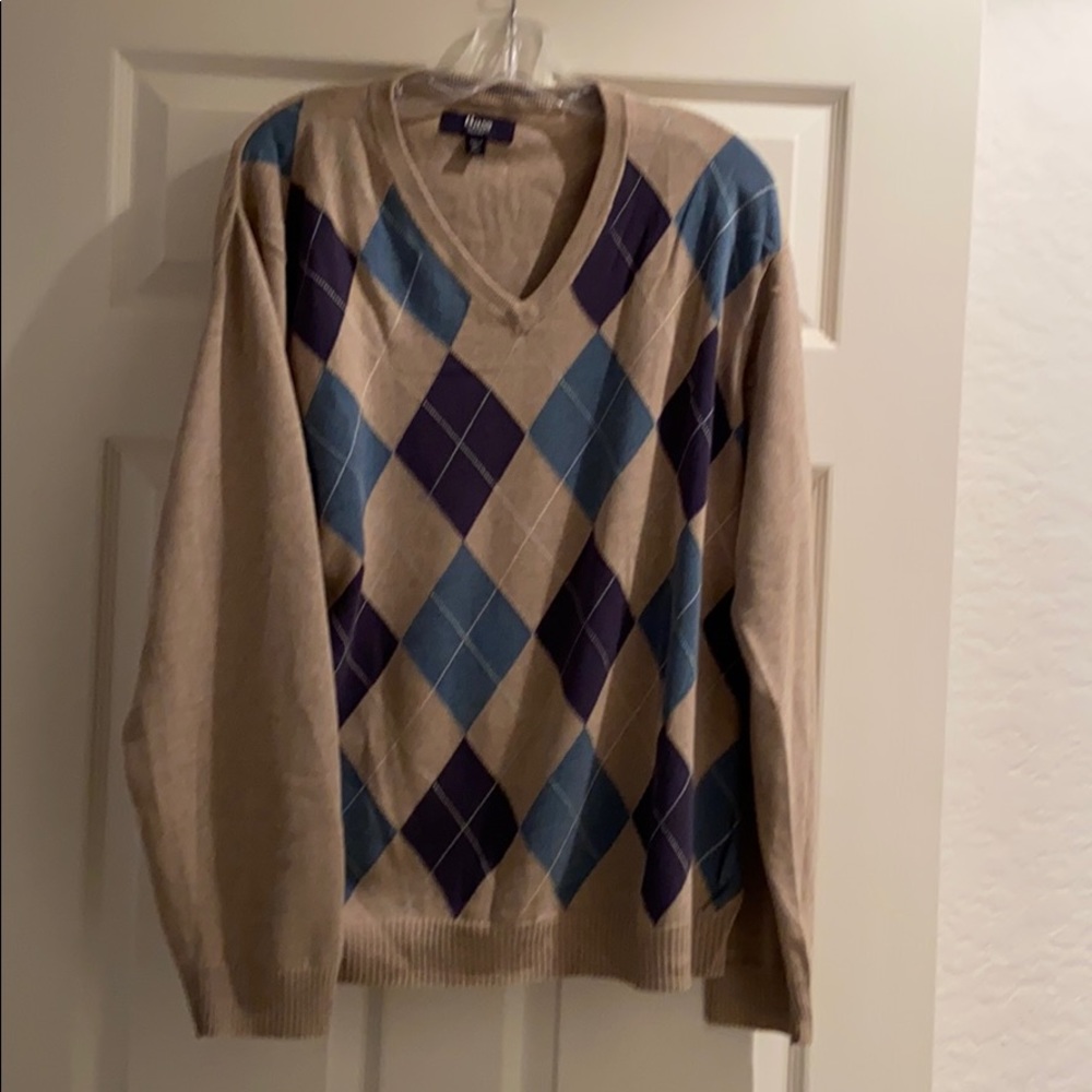Argyle sweater